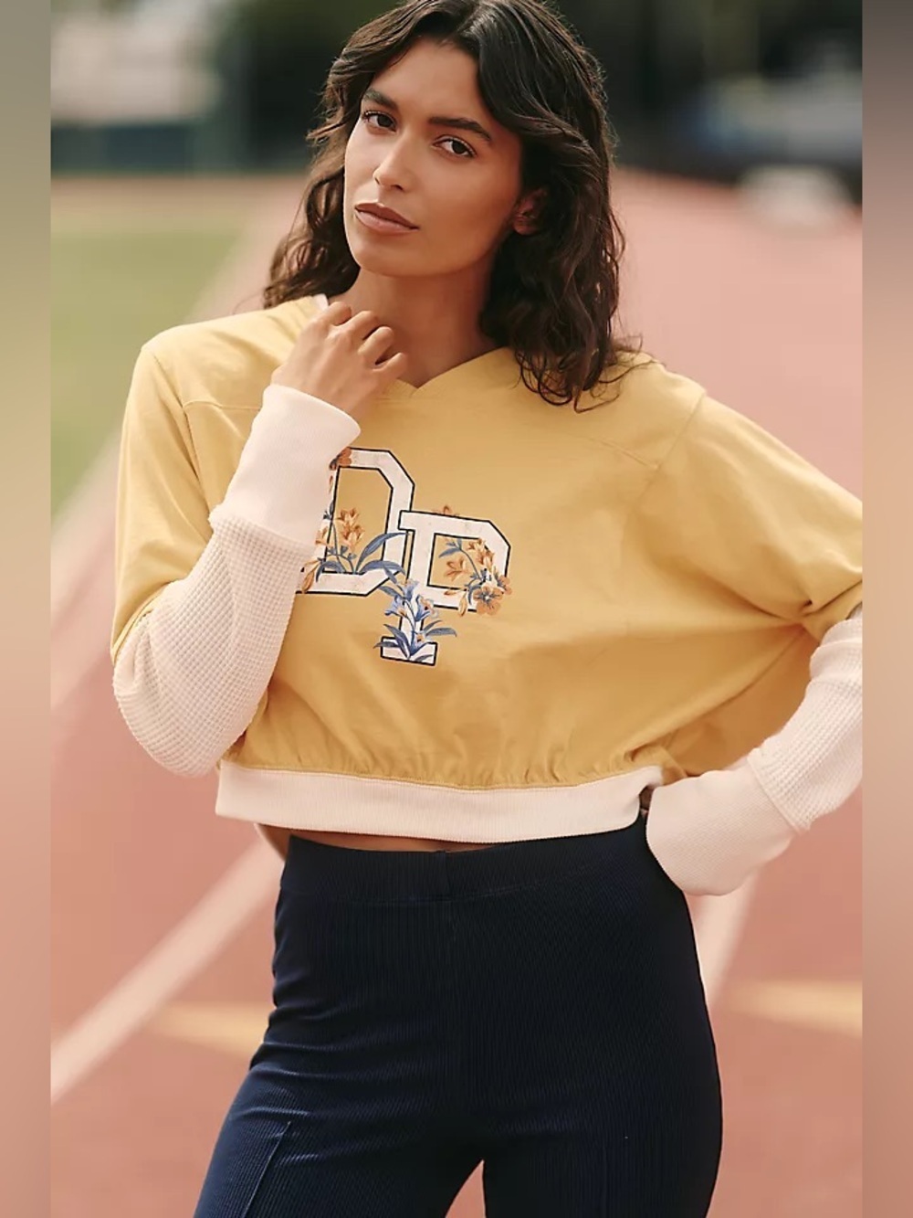 Anthropologie Daily Practice Coin Toss Shirt